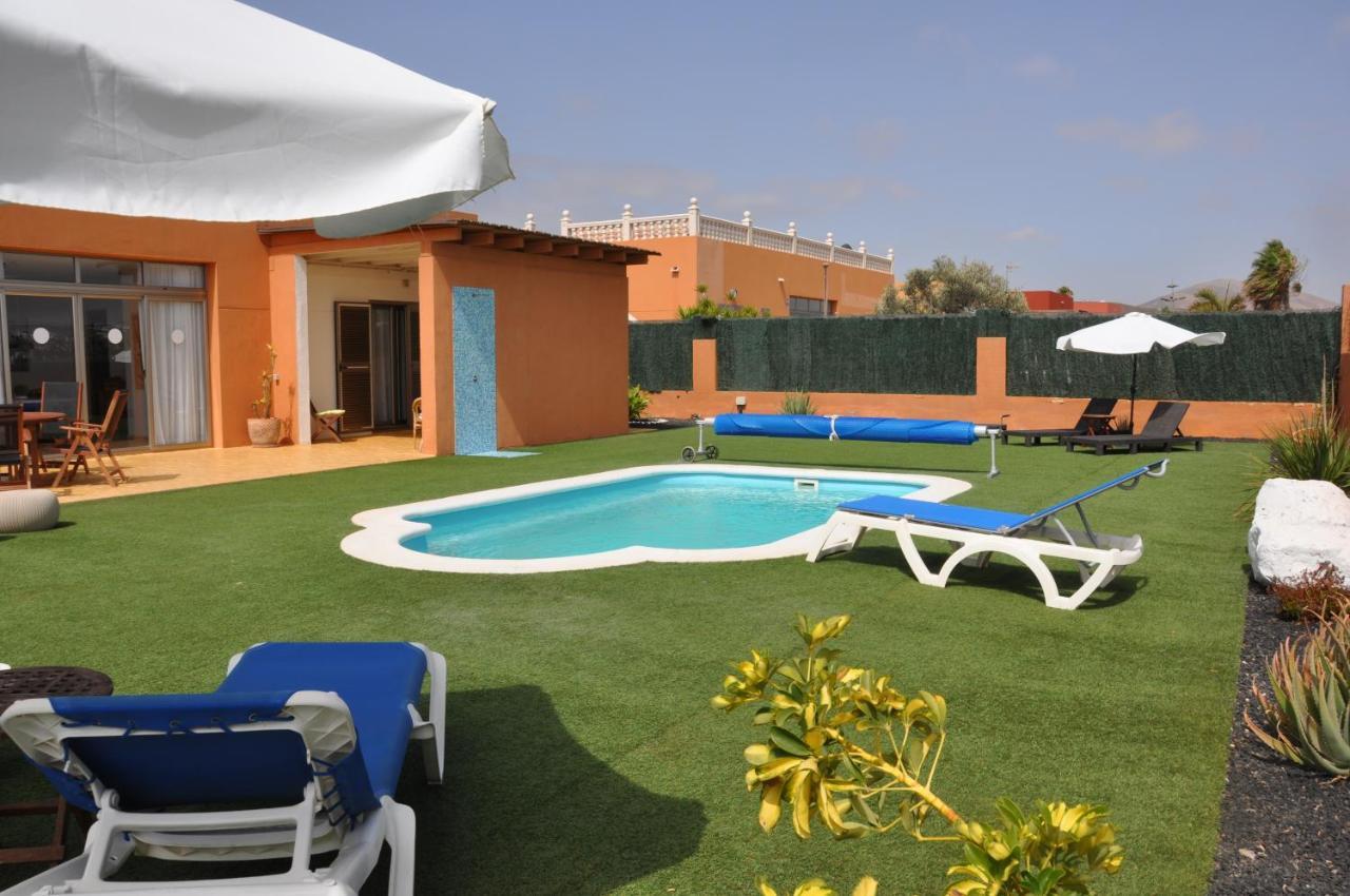 Eco Villa White Suite With Climatized Pool Caleta De Fuste Exterior foto