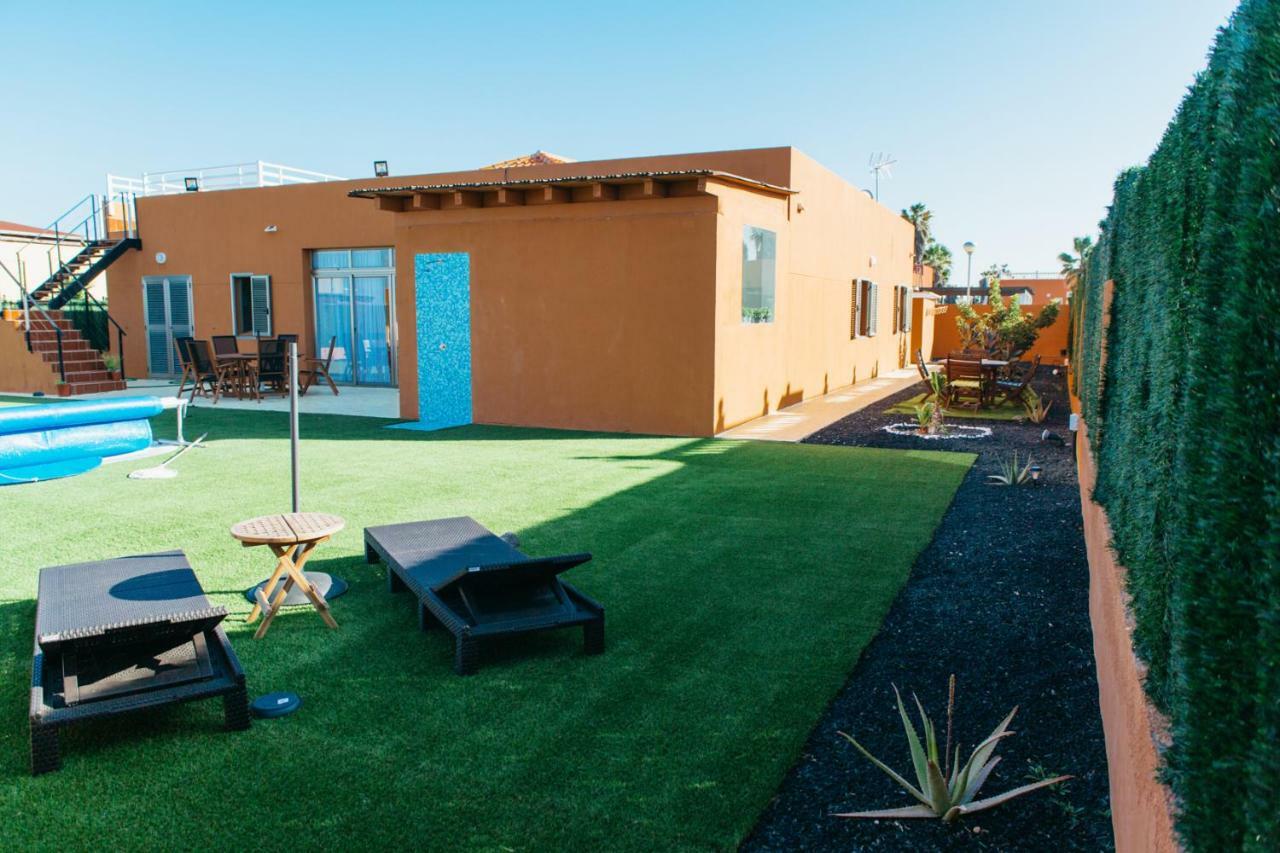 Eco Villa White Suite With Climatized Pool Caleta De Fuste Exterior foto