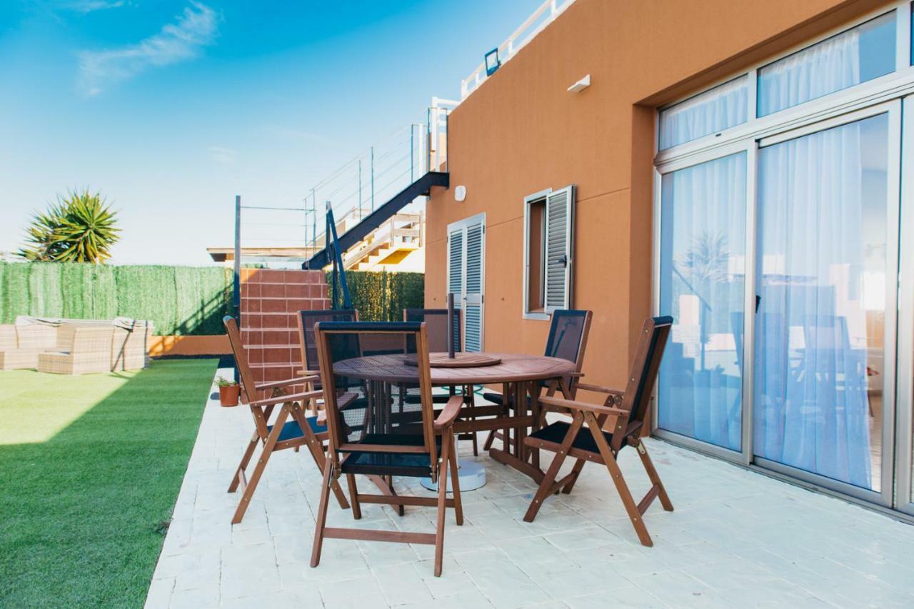 Eco Villa White Suite With Climatized Pool Caleta De Fuste Exterior foto